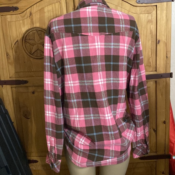 Plaid long sleeve top - Picture 5 of 7